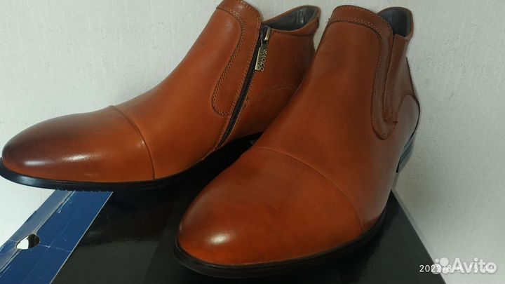 Ботинки Paolo Conte новые натур.кожа р.42
