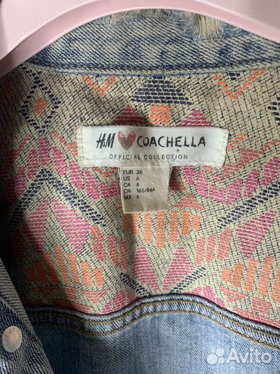 H&M Coachella джинсовая куртка