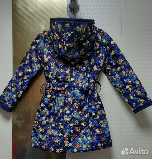 Пальто для девочки демисезонное