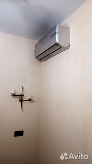 Установка кондиционеров. Закладка трассы