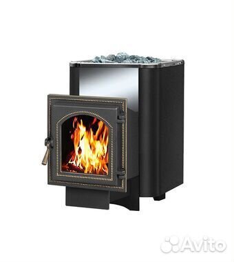 Печь банная чугунная