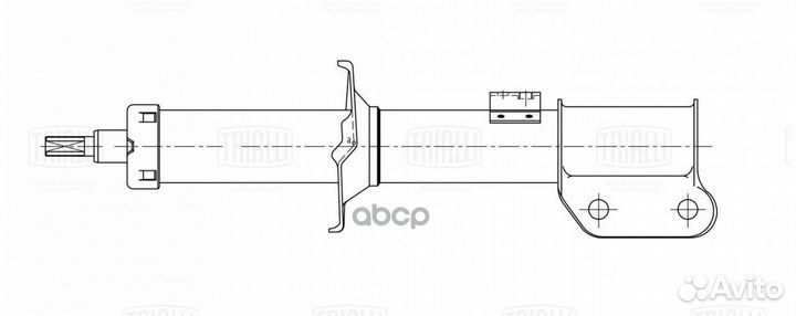 Амортизатор chery kimo/QQ6/indis 06- пер