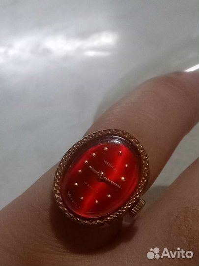 Часы-кольцо Чайка