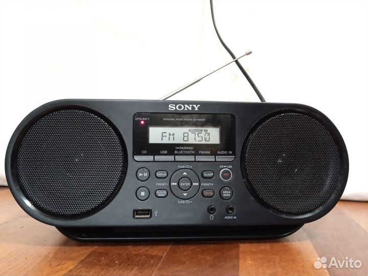 Музыкальный центр sony ZS-RS60BT (Bluetooth)