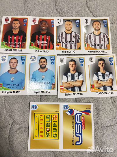 Наклейки panini fifa 365 2023