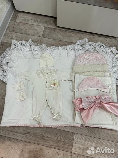 Конверт на выписку для девочки