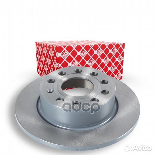 Диск тормозной зад прав/лев LCV skoda octav