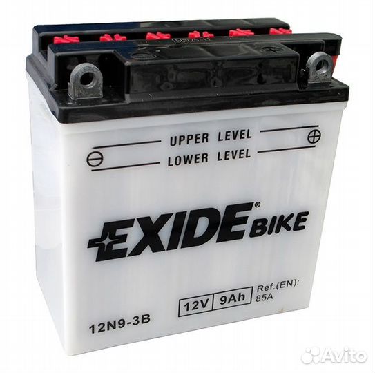 Аккумулятор Мото Exide 9Ач 12N9-3B
