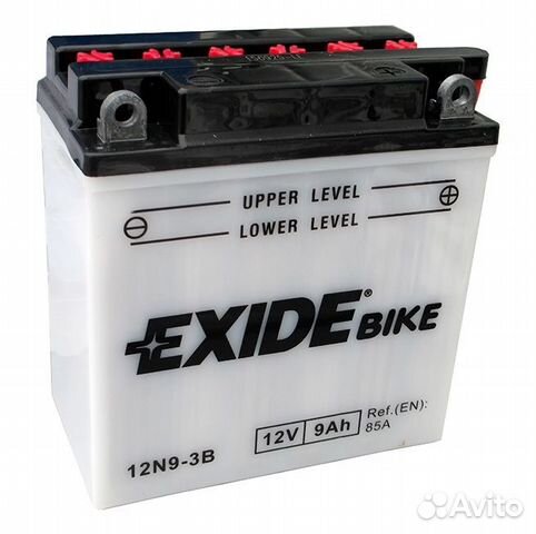 Аккумулятор Мото Exide 9Ач 12N9-3B