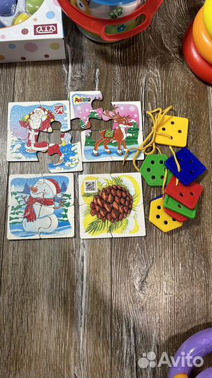 Развивающие игрушки для малышей 0-3 пакетом