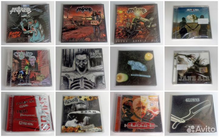 CD диски (Punk, Alternative Rock, Hardcore.)