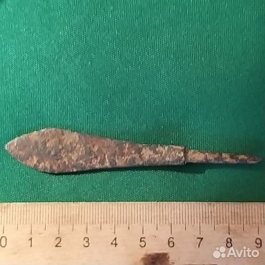 Редкий нож с жирным клеймом, Византия