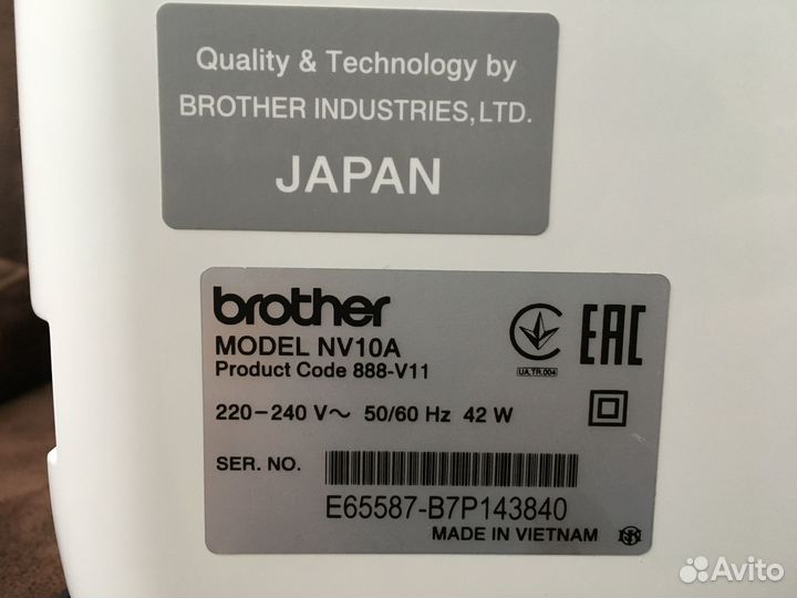 Шаейная машина Brother innov-is 10A