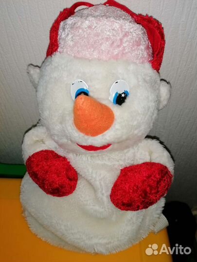 Новогодний рюкзачок Снеговик