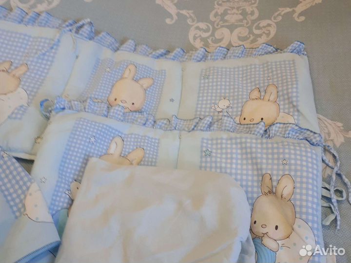 Балдахин с бортиками и простынкой