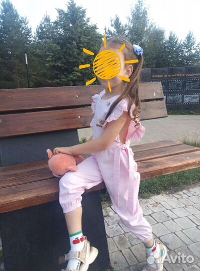 Комбинезон для девочки104/110