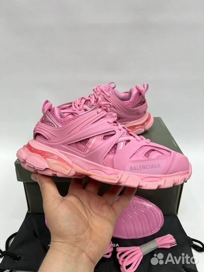 Кроссовки balenciaga track 1 rose