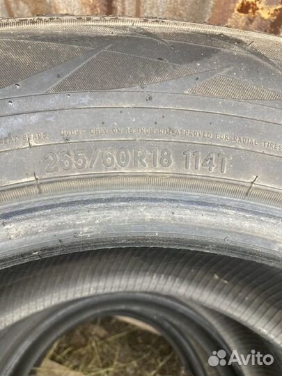 Toyo Observe G3 265/60 R18 114T