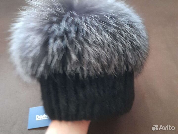 Шапка норковая новая женская
