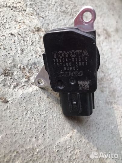 Датчик расхода воздуха 22204-31010 Toyota. Расходо