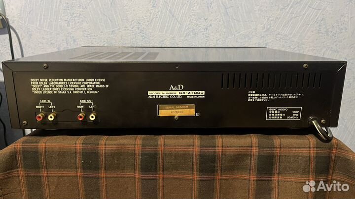 Кассетная дека A&D GX-Z7000(Аkai GX-6)