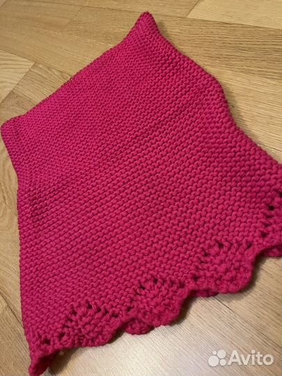 Новый вязанный снуд