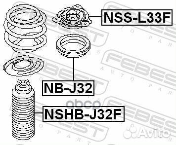 Опора переднего амортизатора nissan QX60/JX L50