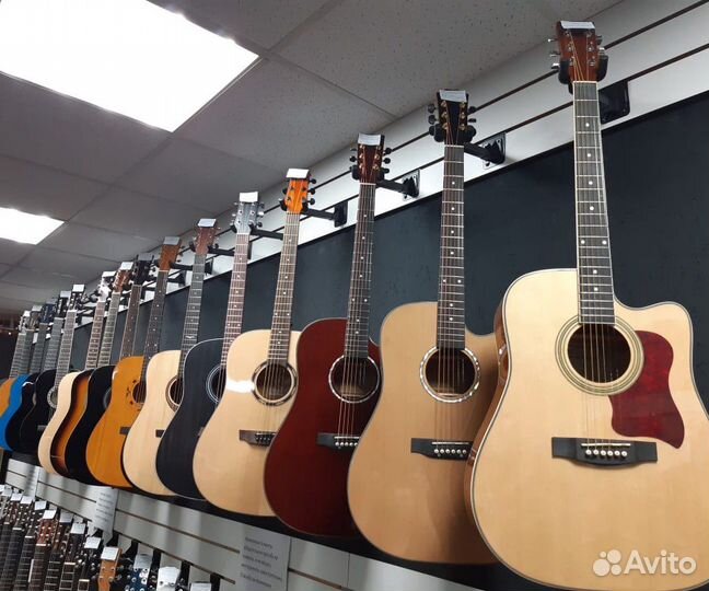 Акустические Новые гитары в ассортименте