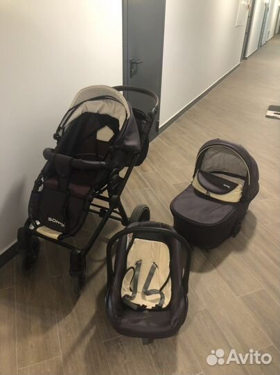 Детская коляска 3 в 1 verdi