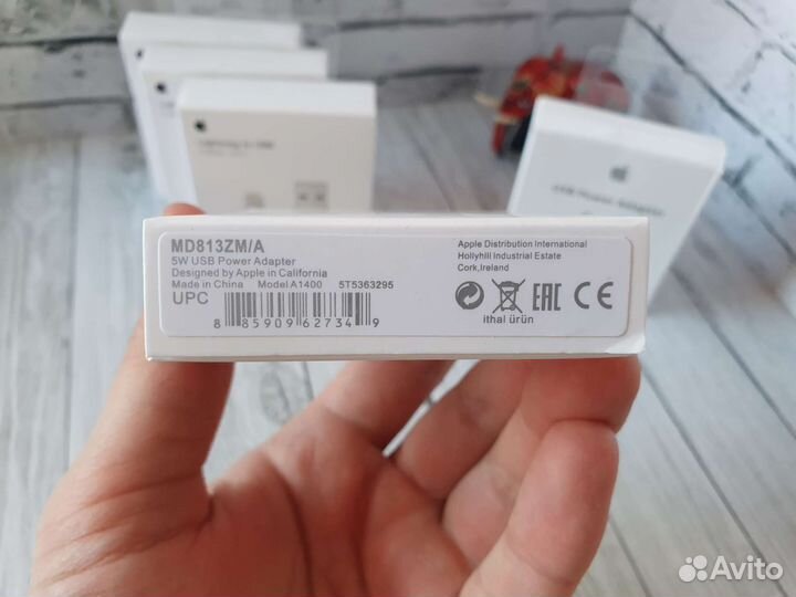Адаптер блок 1А / 5W зарядка для iPhone