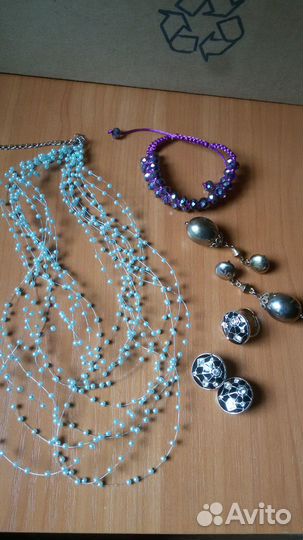 Серьги и подвеска