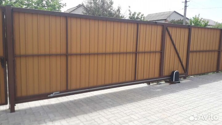 Монтаж забора