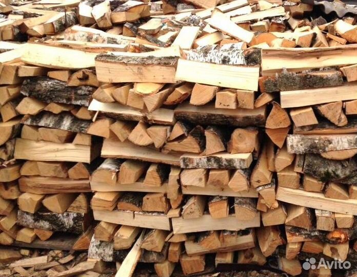 Дрова березовые колотые