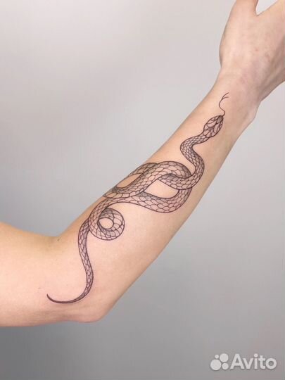 Модель на татуировки