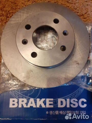 Передние тормозные диски на hyundai getz