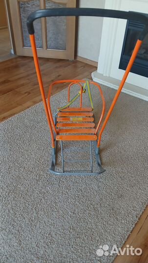 Детские санки с колесами