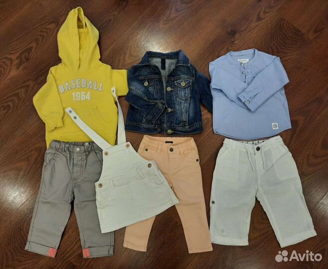 Детские вещи пакетом, рост 74 см