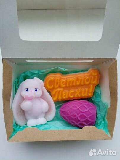 Мыло ручной работы на пасху