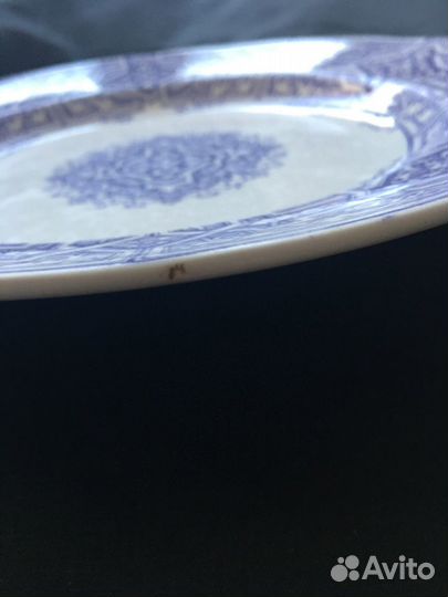 Тарелка антикварная Братья Корниловы