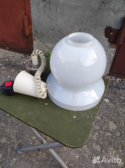 Светильник потолочный подвесной СССР