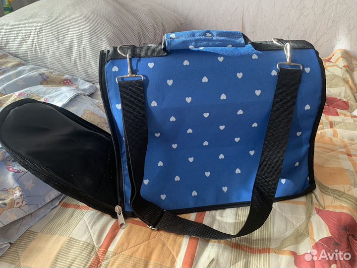Сумка переноска для кошек б/у