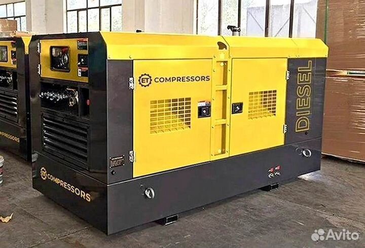 Дизельный винтовой компрессор ET-Compressors