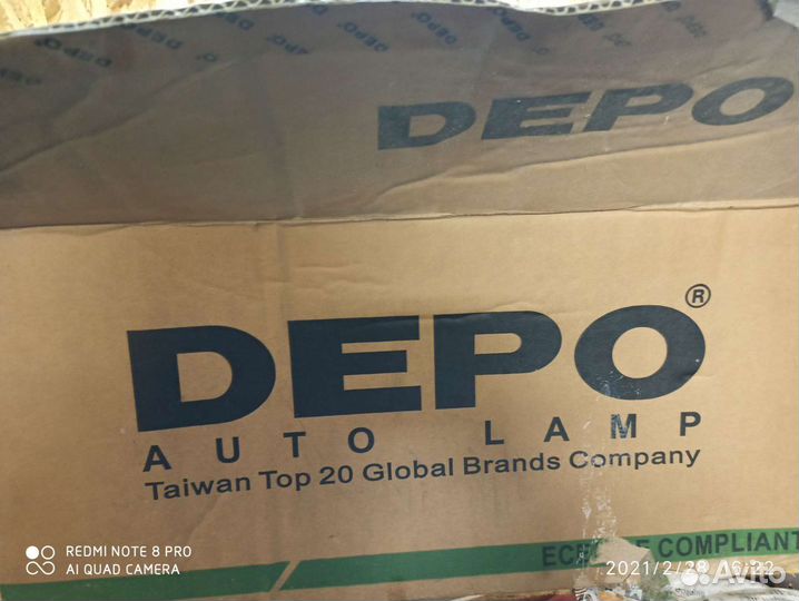 Новая фара левая Ауди а4 b8