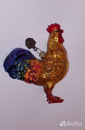 Елочные игрушки Петушок