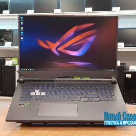 Игровой ноутбук Asus ROG 17 144Hz, Ryzen 7, RTX