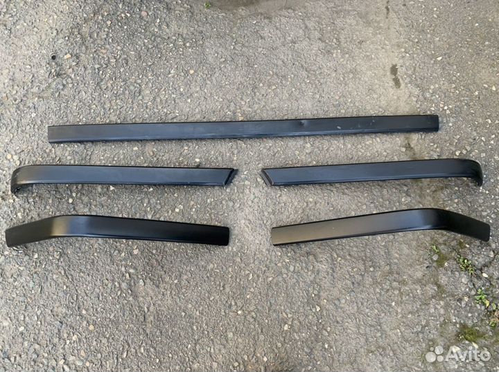 Молдинги бамперов bmw e34