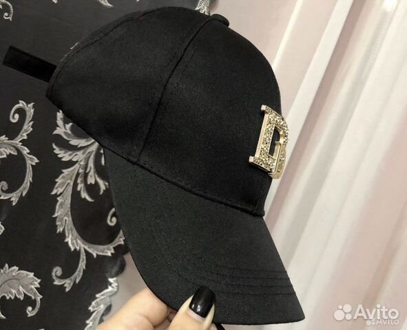 Кепка женская черная