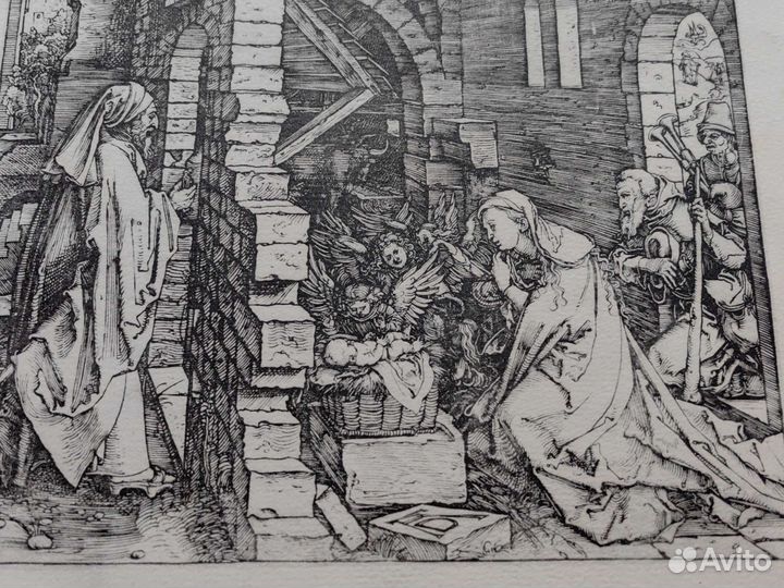 Репродукция гравюры А. Дюрера