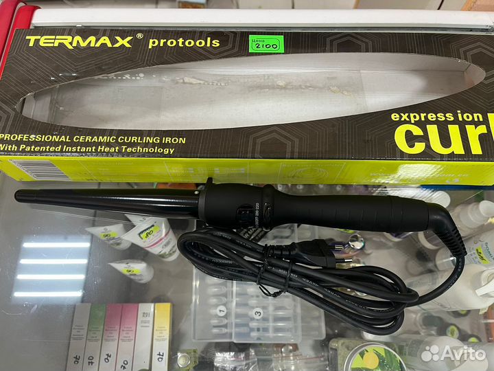 Плойка для волос морковка