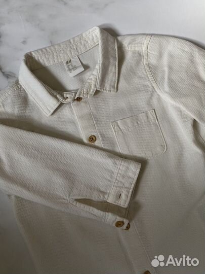 Рубашка для мальчика h&m 92